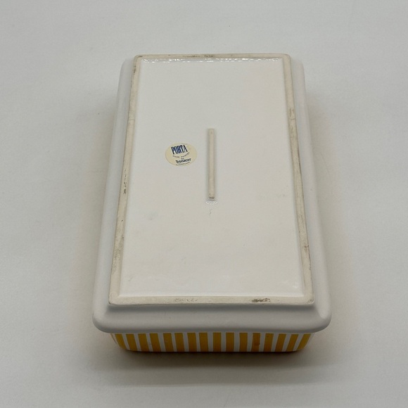 Vintage Porta Ceramic Tissue Holder 11 x 6 Bathroom Containers - Picture 5 of 9